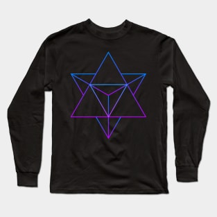 Psychedelic Sacred Geometry Long Sleeve T-Shirt